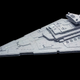 Illustration for article titled This is what 50 kilograms of Lego Star Destroyer looks like